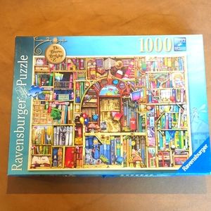 Ravensburger 1000 piece puzzle, The Bizarre Bookshop 2